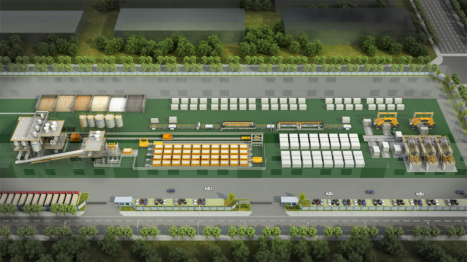 人造岗石整厂设备与技术优势