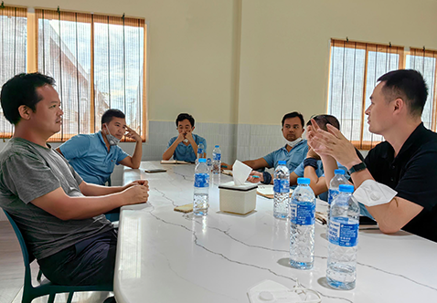 奔赴千里，，，，，，践行服务丨人生就是博集团石材机械二季度海表客户巡检现场实录